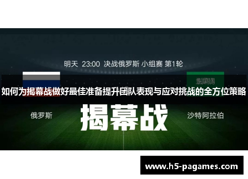 如何为揭幕战做好最佳准备提升团队表现与应对挑战的全方位策略